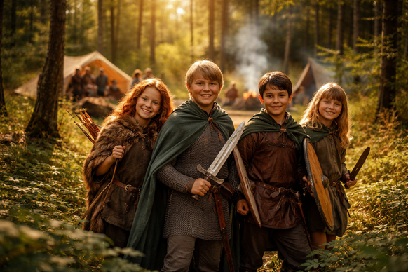 Kinderferienwoche mit den Waldrittern